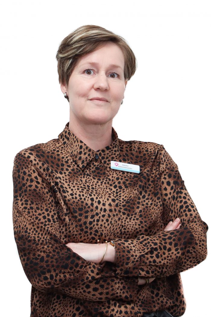 Portret van tandartsassistente Sandra van der Pluijm